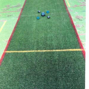 22' x 7'6" Turf Field + 5 Balls